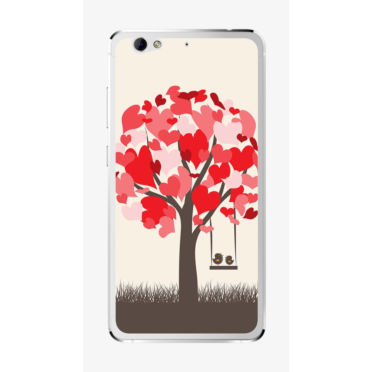 Funda Gel Tpu para Weimei We Plus Diseño Pajaritos Dibujos