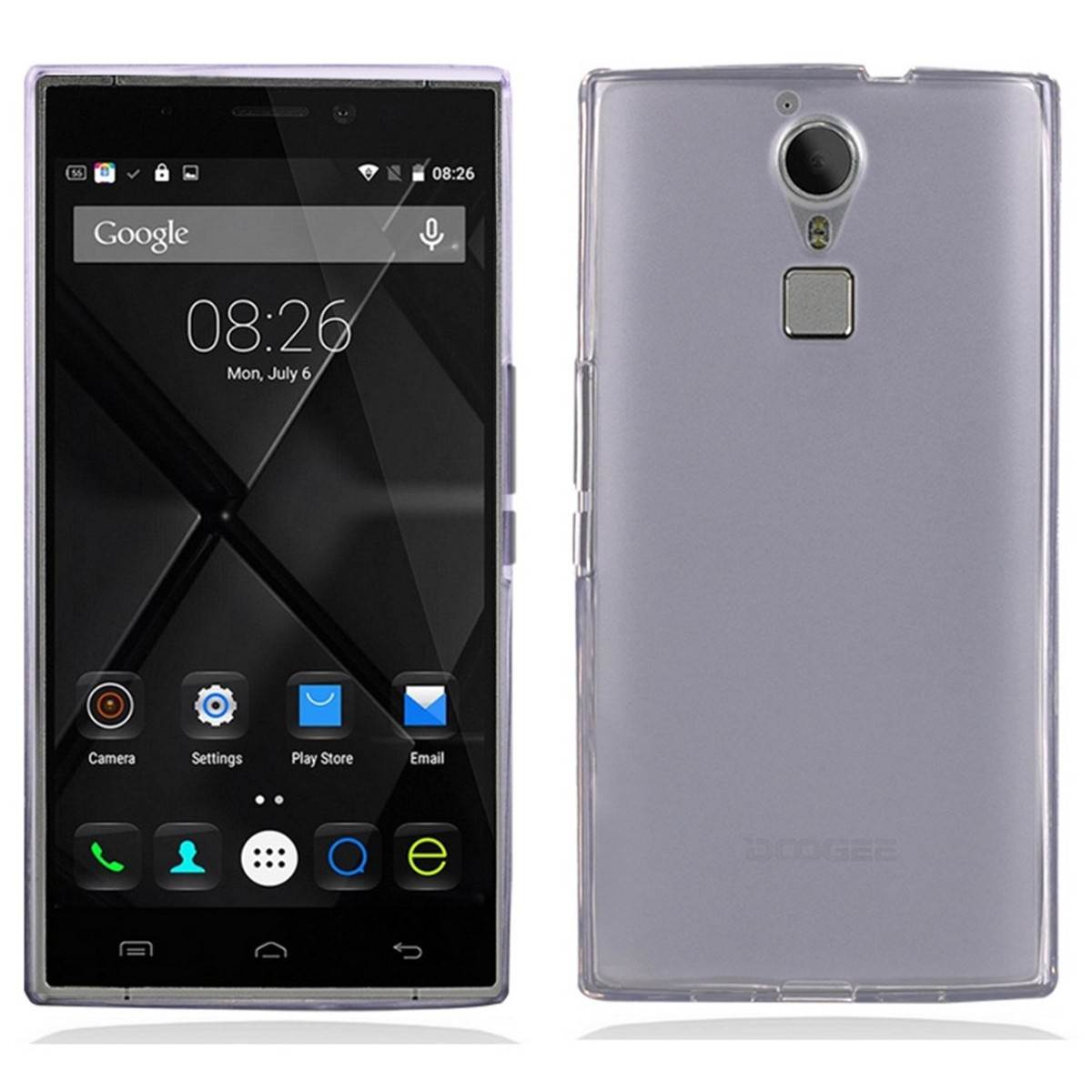 Funda Gel Tpu para Doogee F5 / F5 Pro Color Transparente