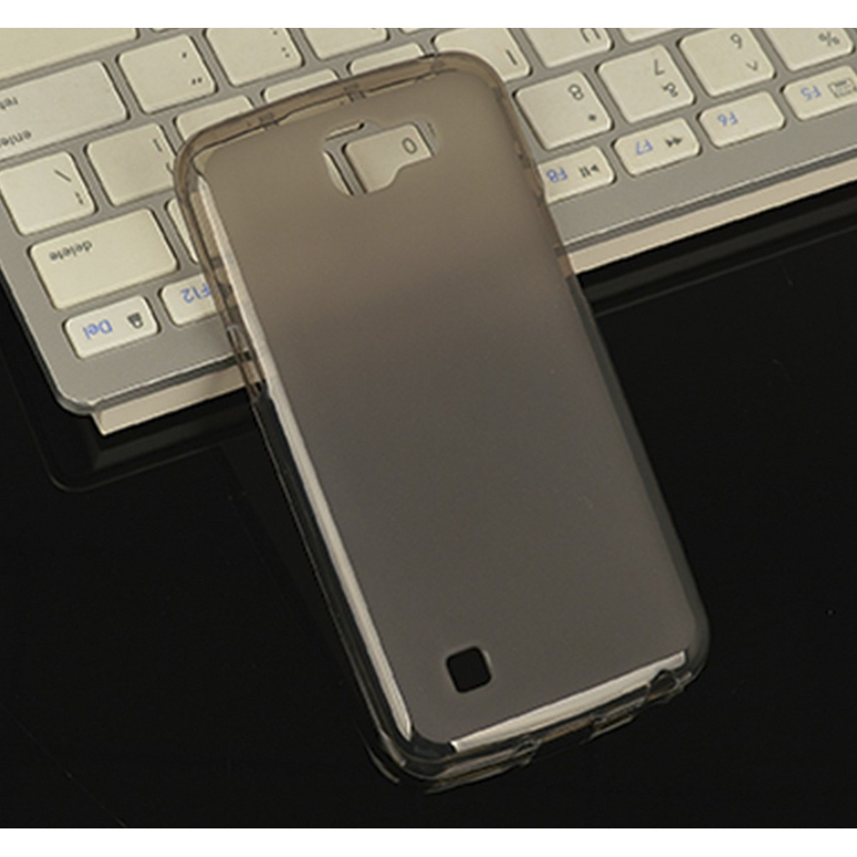 Funda Gel Tpu para Lg K4 Color Negra