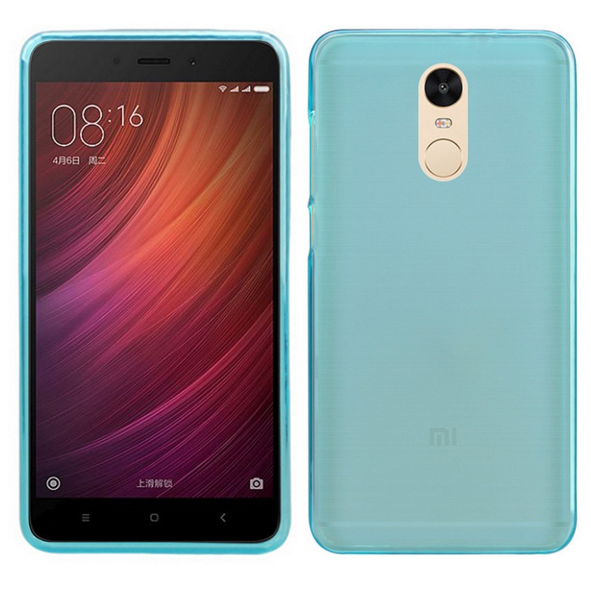 Funda Gel Tpu para Xiaomi Redmi Note 4 / Note 4 Pro Color Azul