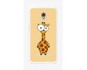 Funda Gel Tpu para Zte Blade V7 Diseño Jirafa Dibujos