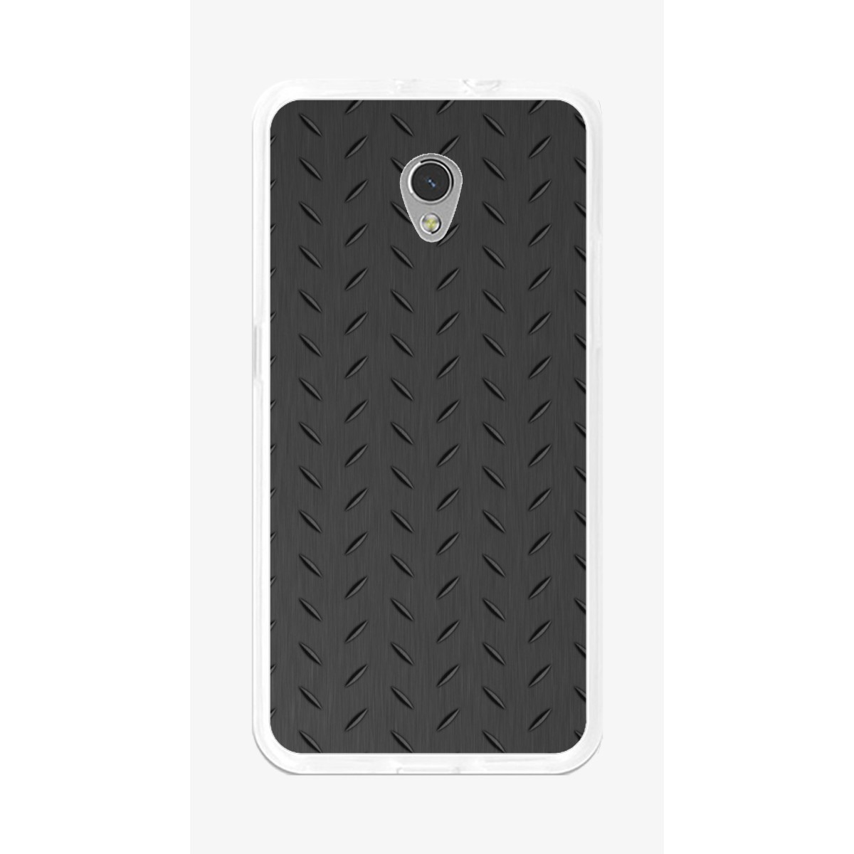 Funda Gel Tpu para Zte Blade V7 Diseño Metal Dibujos