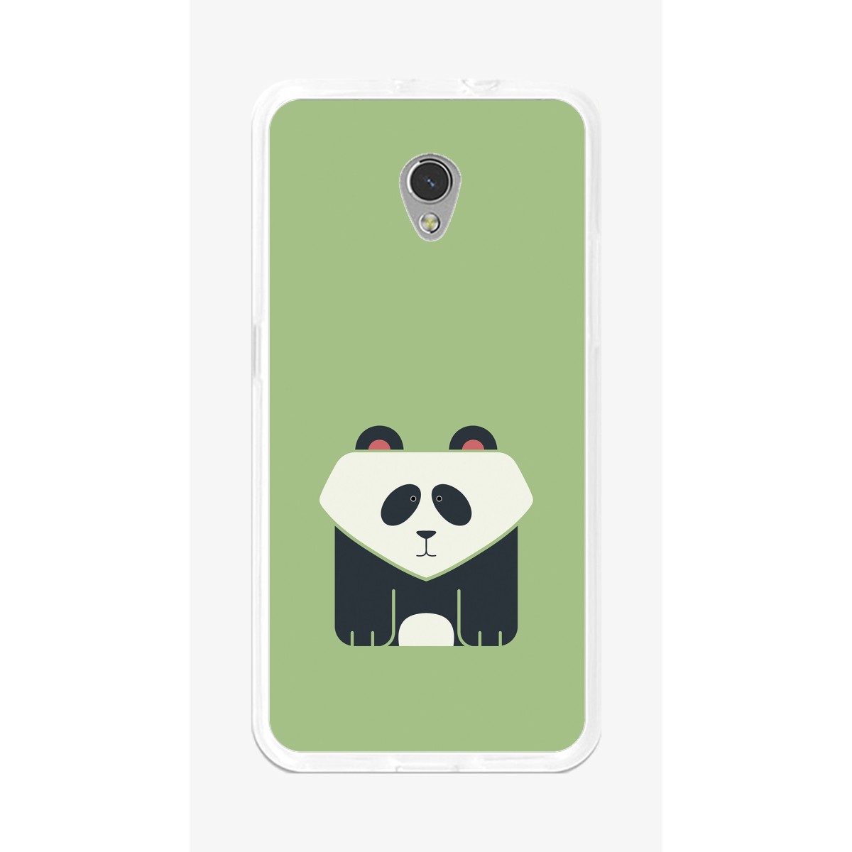 Funda Gel Tpu para Zte Blade V7 Diseño Panda Dibujos