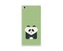 Funda Gel Tpu para Huawei P8 Lite Diseño Panda Dibujos