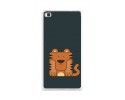 Funda Gel Tpu para Huawei P8 Lite Diseño Tigre Dibujos