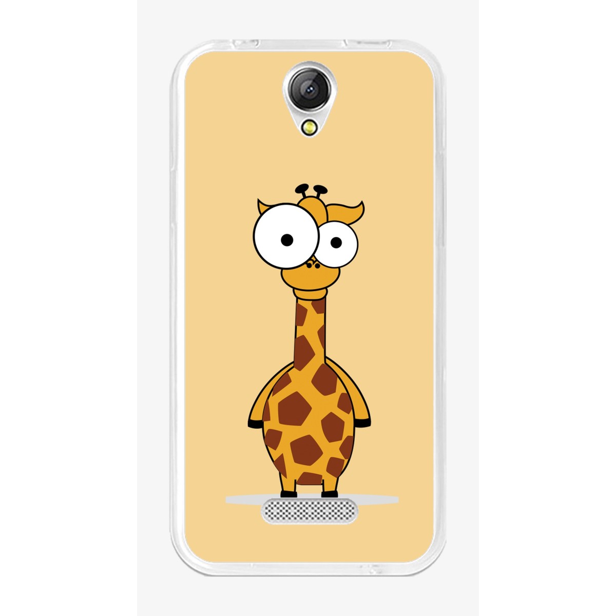 Funda Gel Tpu para Doogee X6S / X6 / X6 Pro Diseño Jirafa Dibujos