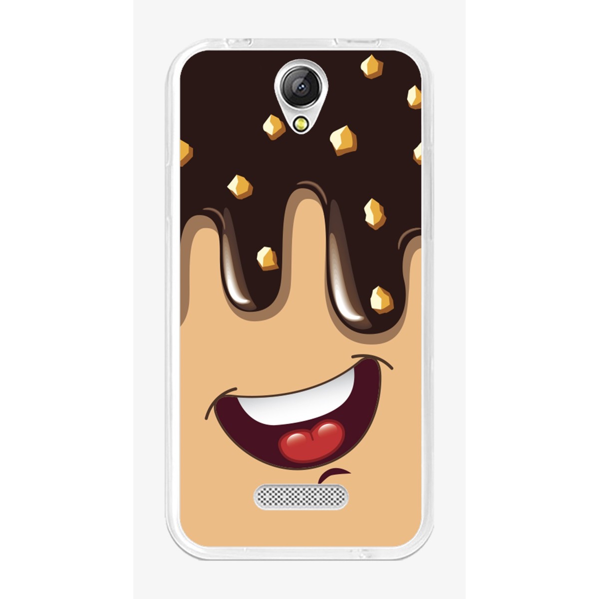 Funda Gel Tpu para Doogee X6S / X6 / X6 Pro Diseño Helado Chocolate Dibujos