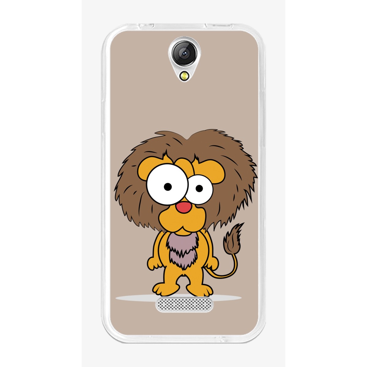 Funda Gel Tpu para Doogee X6S / X6 / X6 Pro Diseño Leon Dibujos