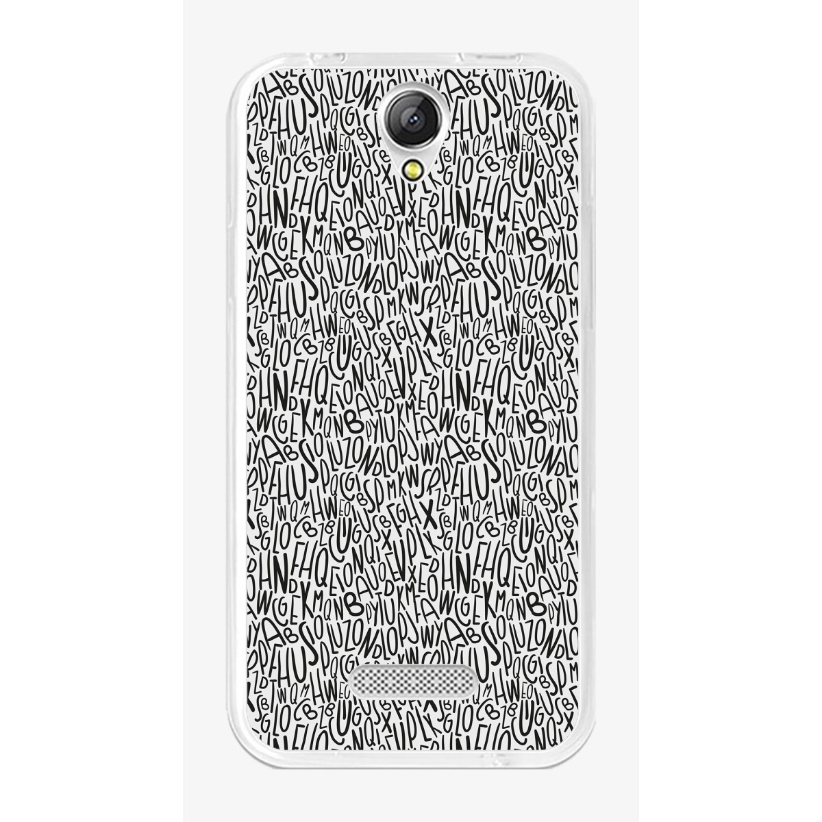 Funda Gel Tpu para Doogee X6S / X6 / X6 Pro Diseño Letras Dibujos