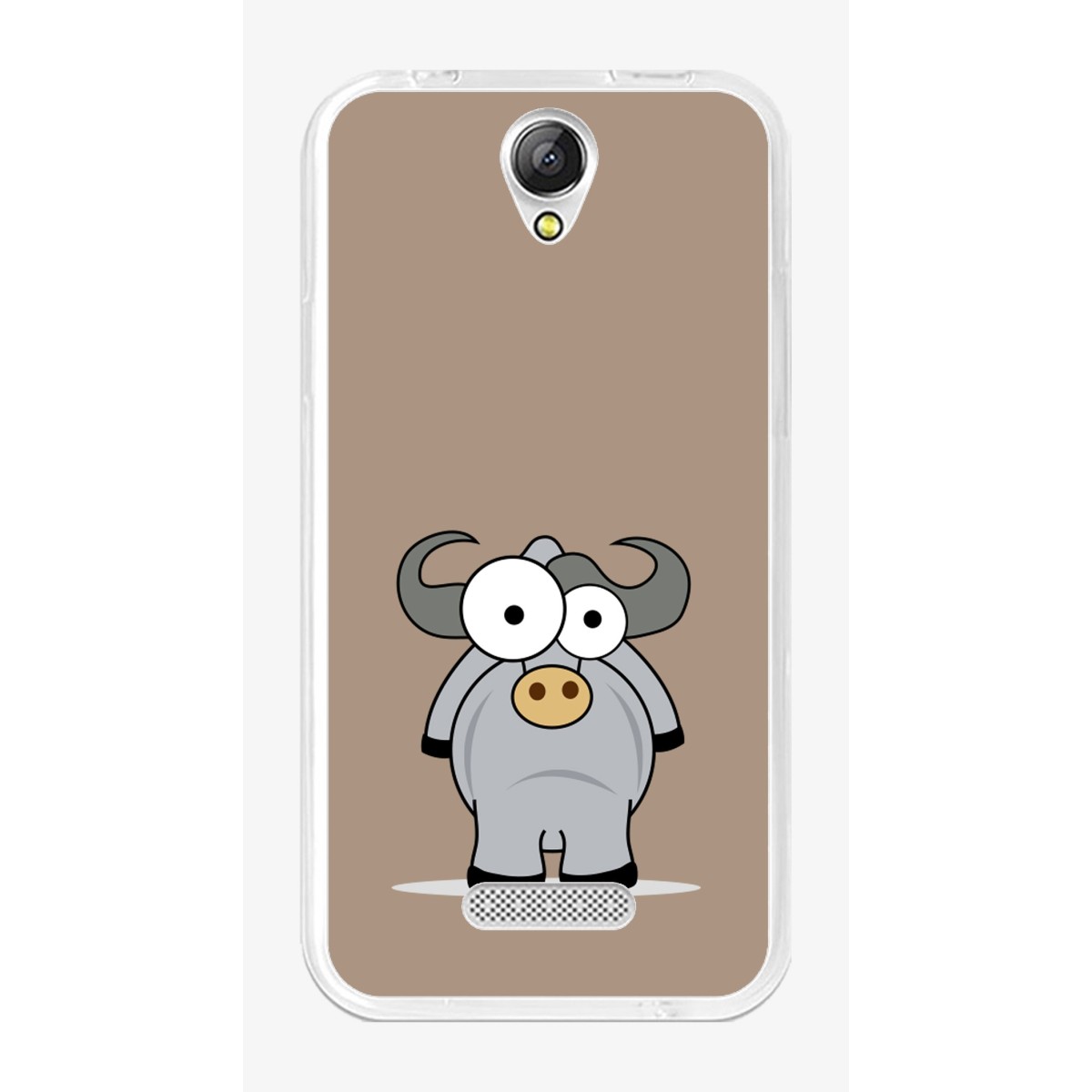 Funda Gel Tpu para Doogee X6S / X6 / X6 Pro Diseño Toro Dibujos
