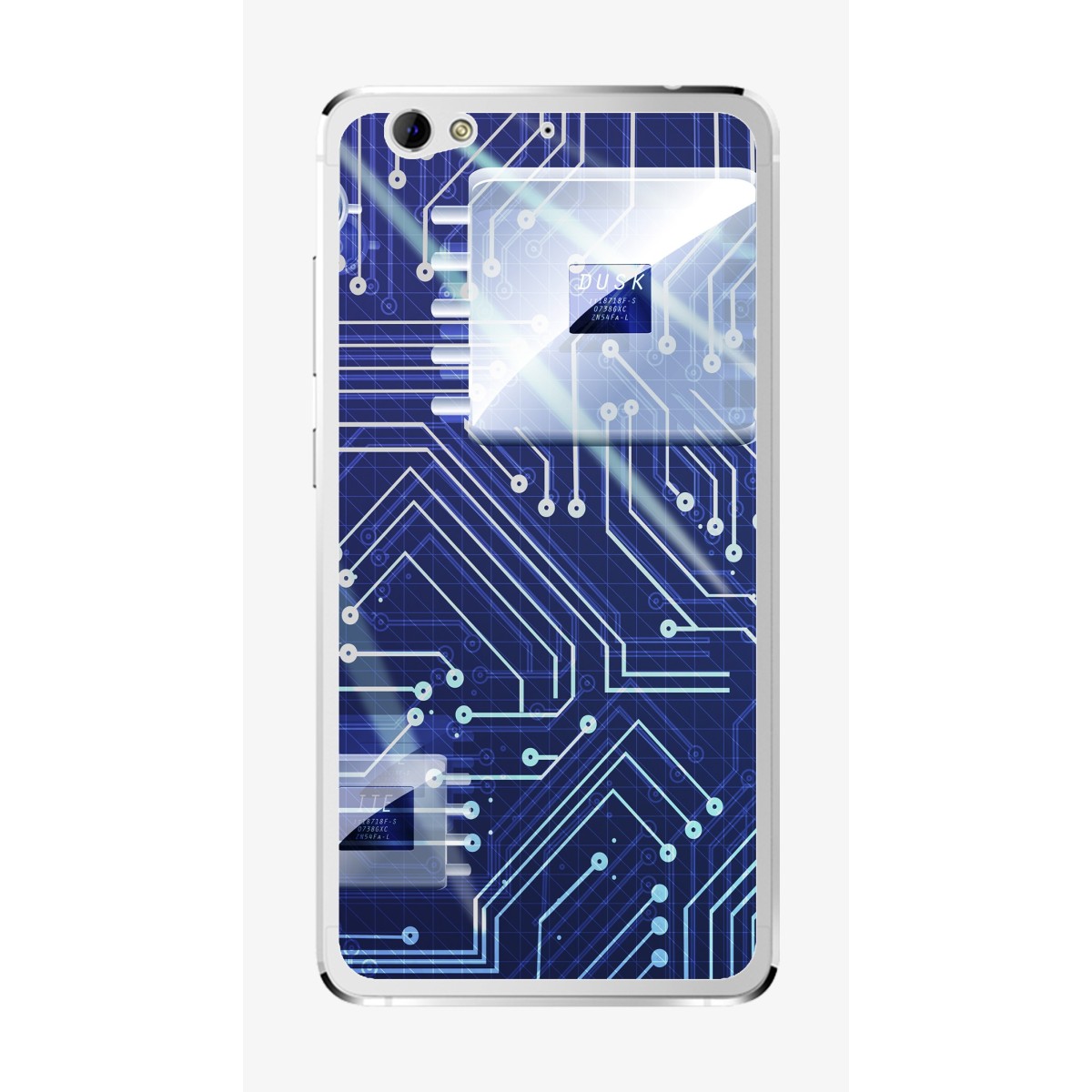Funda Gel Tpu para Weimei We Plus Diseño Circuito Dibujos