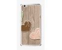 Funda Gel Tpu para Weimei We Plus Diseño Corazones Madera Dibujos