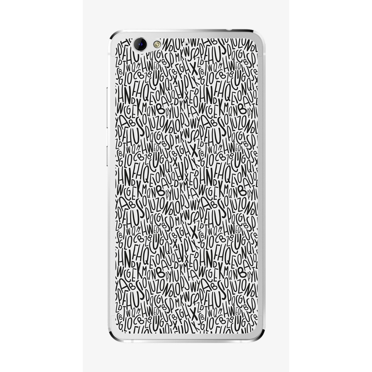 Funda Gel Tpu para Weimei We Plus Diseño Letras Dibujos