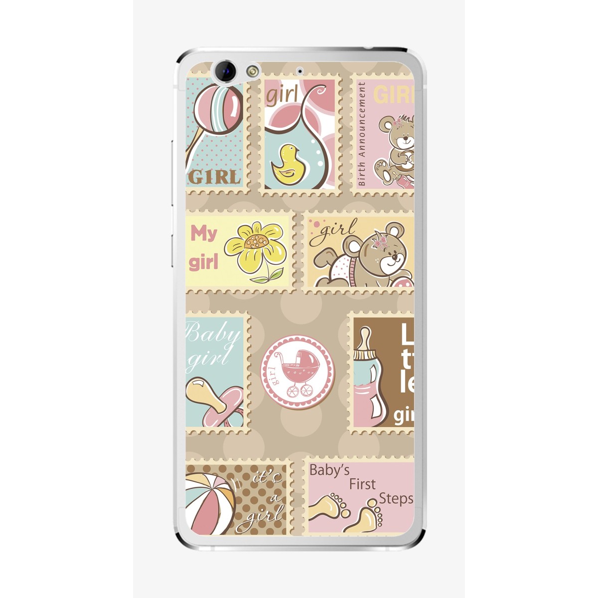 Funda Gel Tpu para Weimei We Plus Diseño Sellos Dibujos