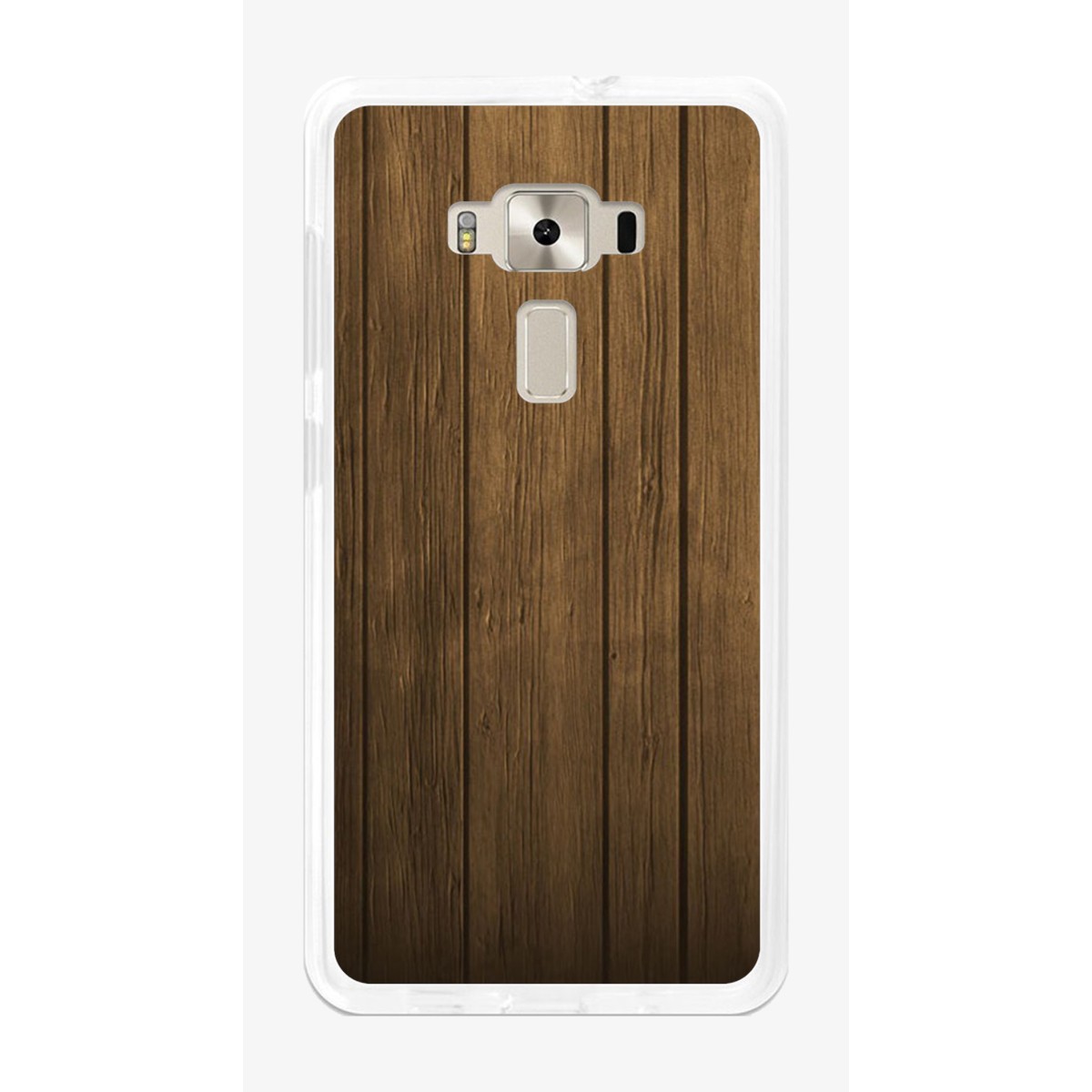Funda Gel Tpu para Asus Zenfone 3 5.5" Ze552Kl Diseño Madera Dibujos