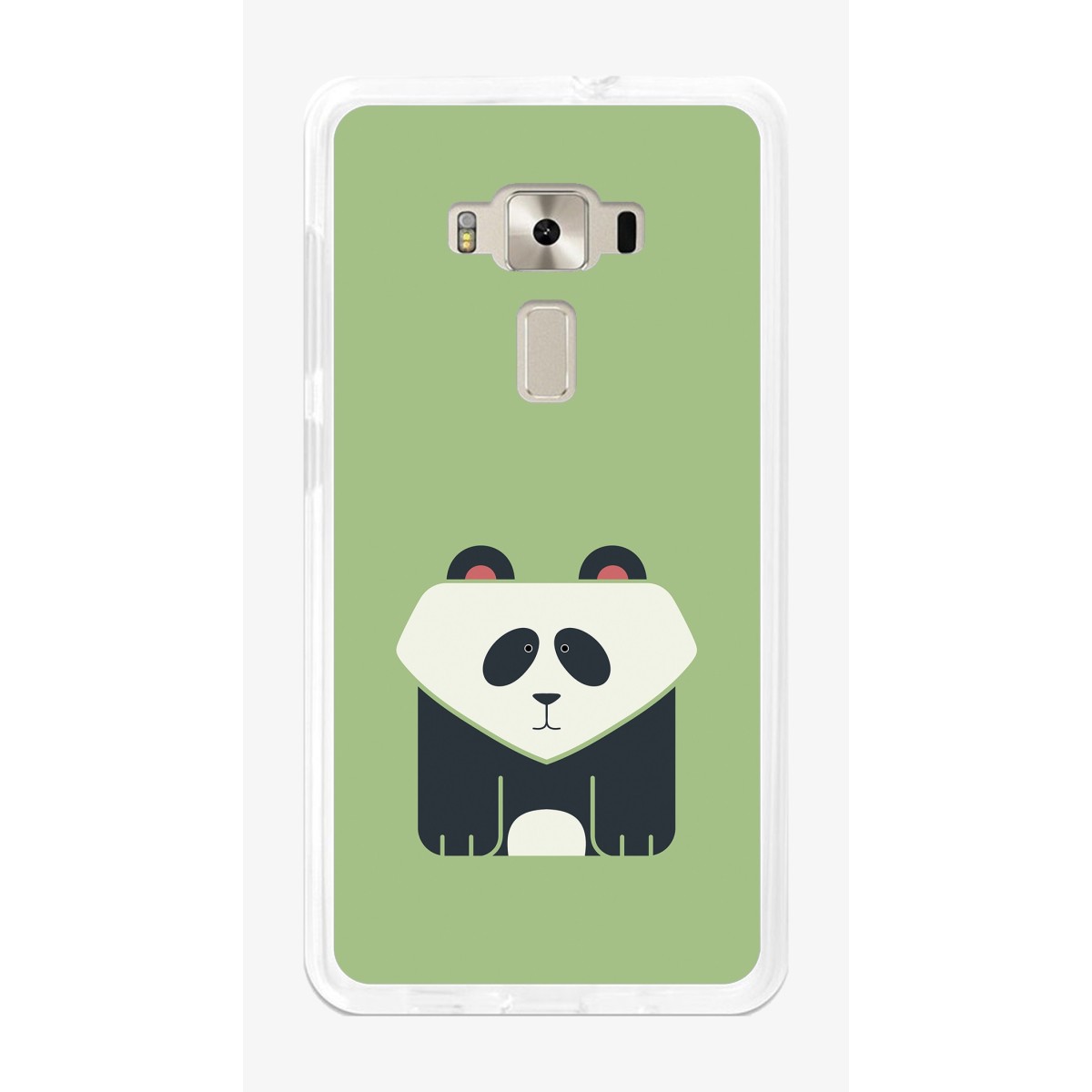 Funda Gel Tpu para Asus Zenfone 3 5.5" Ze552Kl Diseño Panda Dibujos