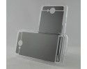 Funda Gel Tpu Efecto Espejo Gris para Huawei Y3 II