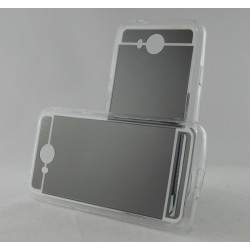 Funda Gel Tpu Efecto Espejo Gris para Huawei Y3 II