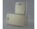 Funda Gel Tpu Efecto Espejo Dorada para Huawei Y3 II