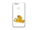 Funda Gel Tpu para Huawei Honor 8 Diseño Leones Dibujos