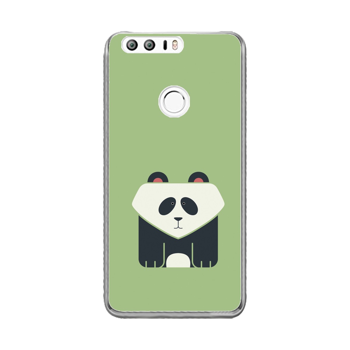 Funda Gel Tpu para Huawei Honor 8 Diseño Panda Dibujos