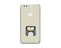 Funda Gel Tpu para Huawei Honor 8 Diseño Pingüino Dibujos