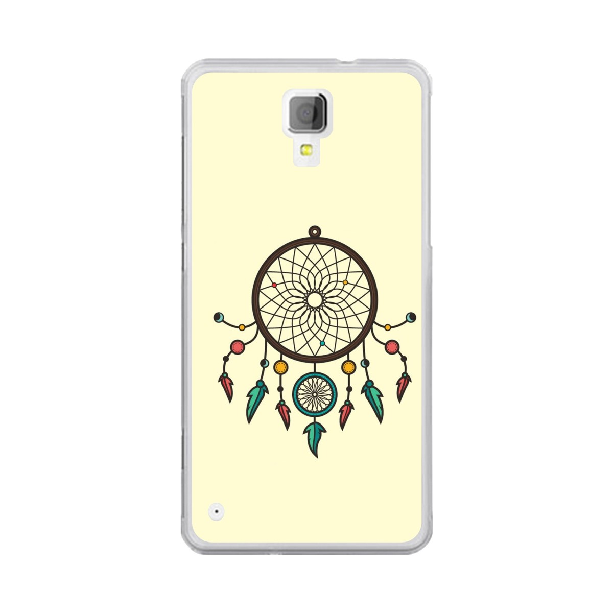 Funda Gel Tpu para Hisense C20 King Kong II Diseño Atrapasueños Dibujos