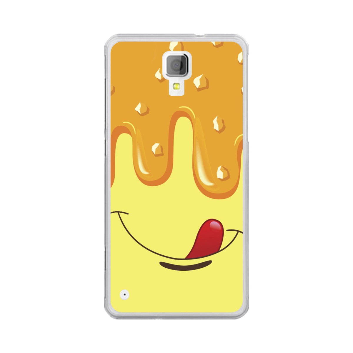 Funda Gel Tpu para Hisense C20 King Kong II Diseño Helado Vainilla Dibujos