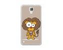 Funda Gel Tpu para Hisense C20 King Kong II Diseño Leon Dibujos