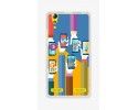 Funda Gel Tpu para Lenovo K3 / K30-W Diseño Apps Dibujos