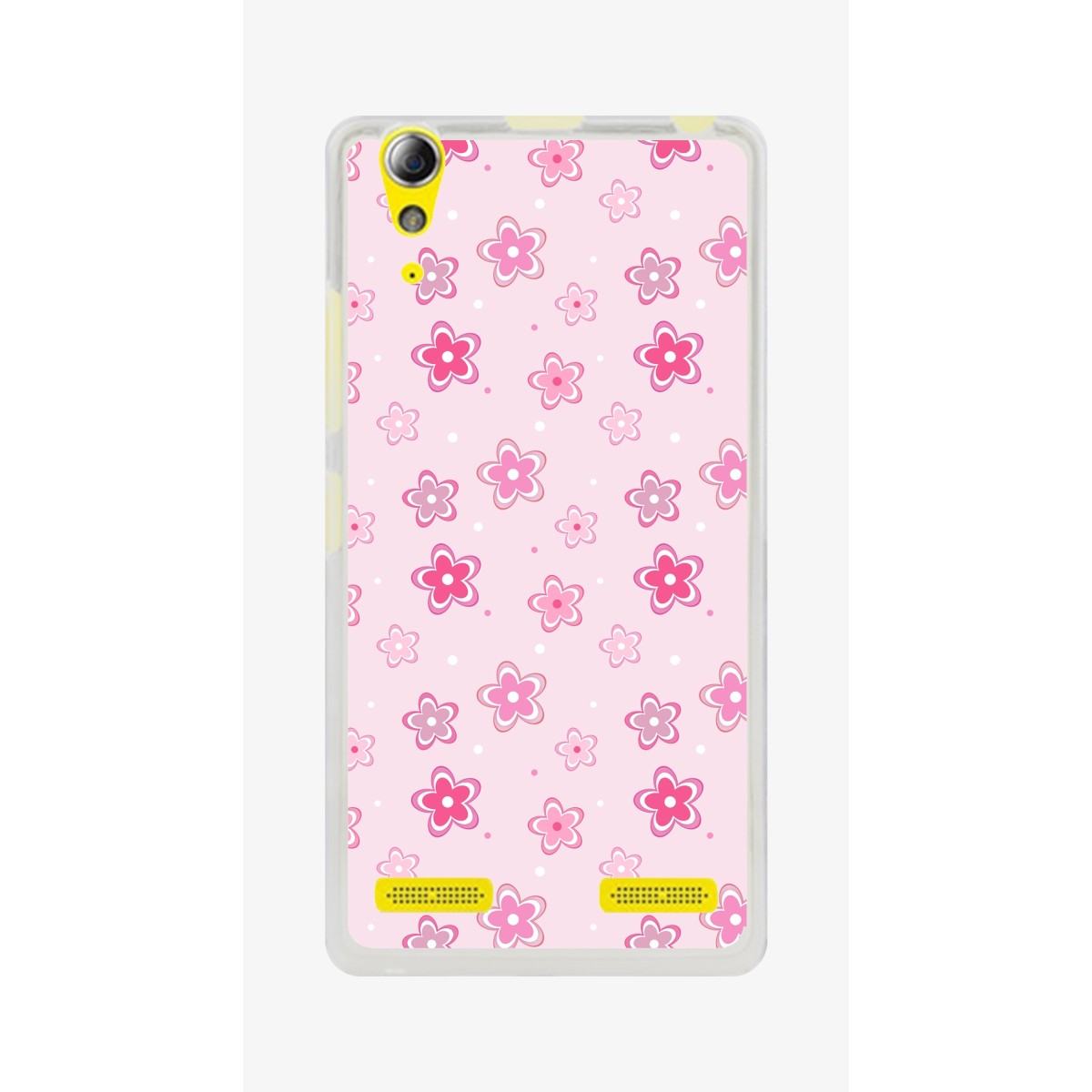 Funda Gel Tpu para Lenovo K3 / K30-W Diseño Flores Dibujos