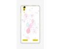 Funda Gel Tpu para Lenovo K3 / K30-W Diseño Flores-Minimal Dibujos