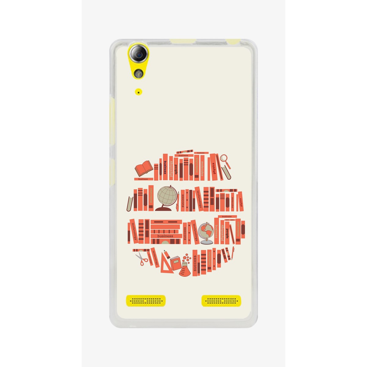 Funda Gel Tpu para Lenovo K3 / K30-W Diseño Mundo-Libro Dibujos