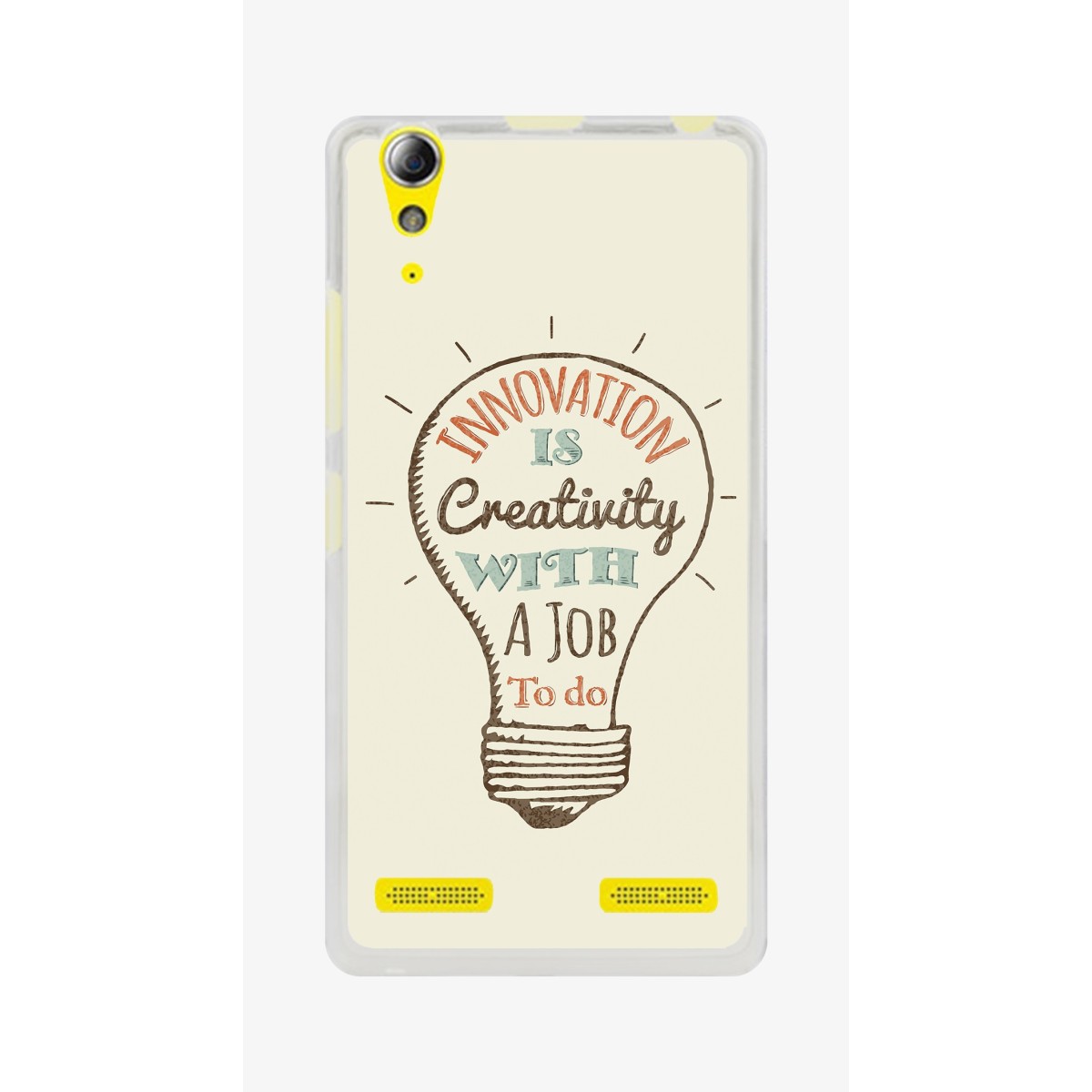 Funda Gel Tpu para Lenovo K3 / K30-W Diseño Creativity Dibujos