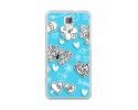 Funda Gel Tpu para Hisense C20 King Kong II Diseño Mariposas Dibujos