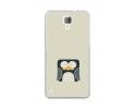Funda Gel Tpu para Hisense C20 King Kong II Diseño Pingüino Dibujos