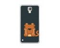 Funda Gel Tpu para Hisense C20 King Kong II Diseño Tigre Dibujos