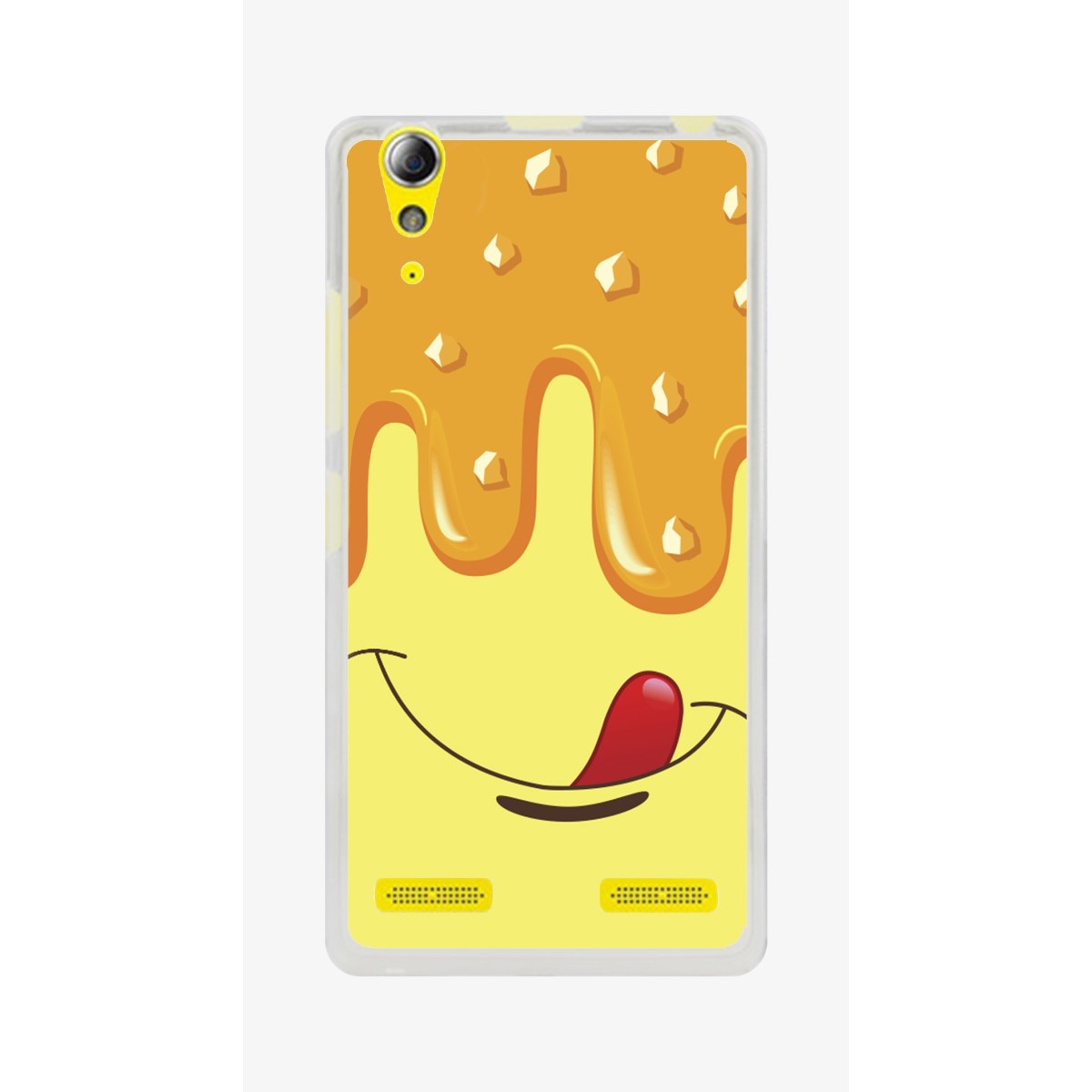 Funda Gel Tpu para Lenovo K3 / K30-W Diseño Helado Vainilla Dibujos