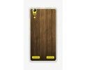 Funda Gel Tpu para Lenovo K3 / K30-W Diseño Madera Dibujos