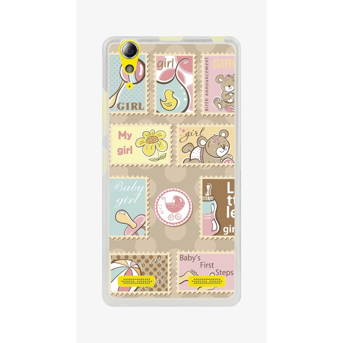 Funda Gel Tpu para Lenovo K3 / K30-W Diseño Sellos Dibujos