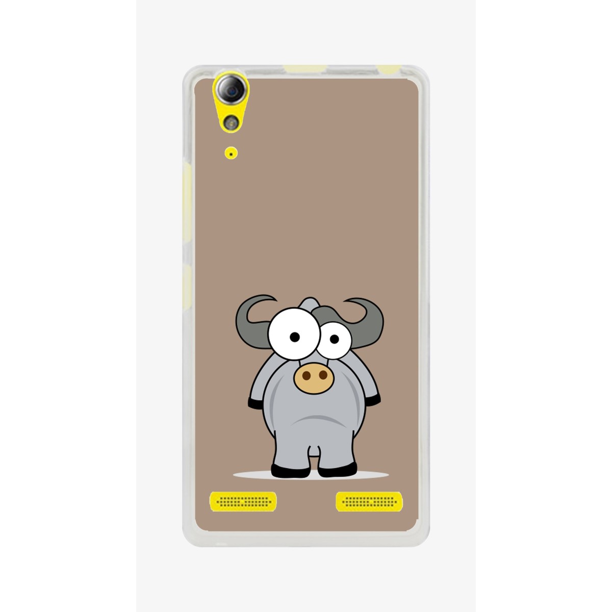 Funda Gel Tpu para Lenovo K3 / K30-W Diseño Toro Dibujos