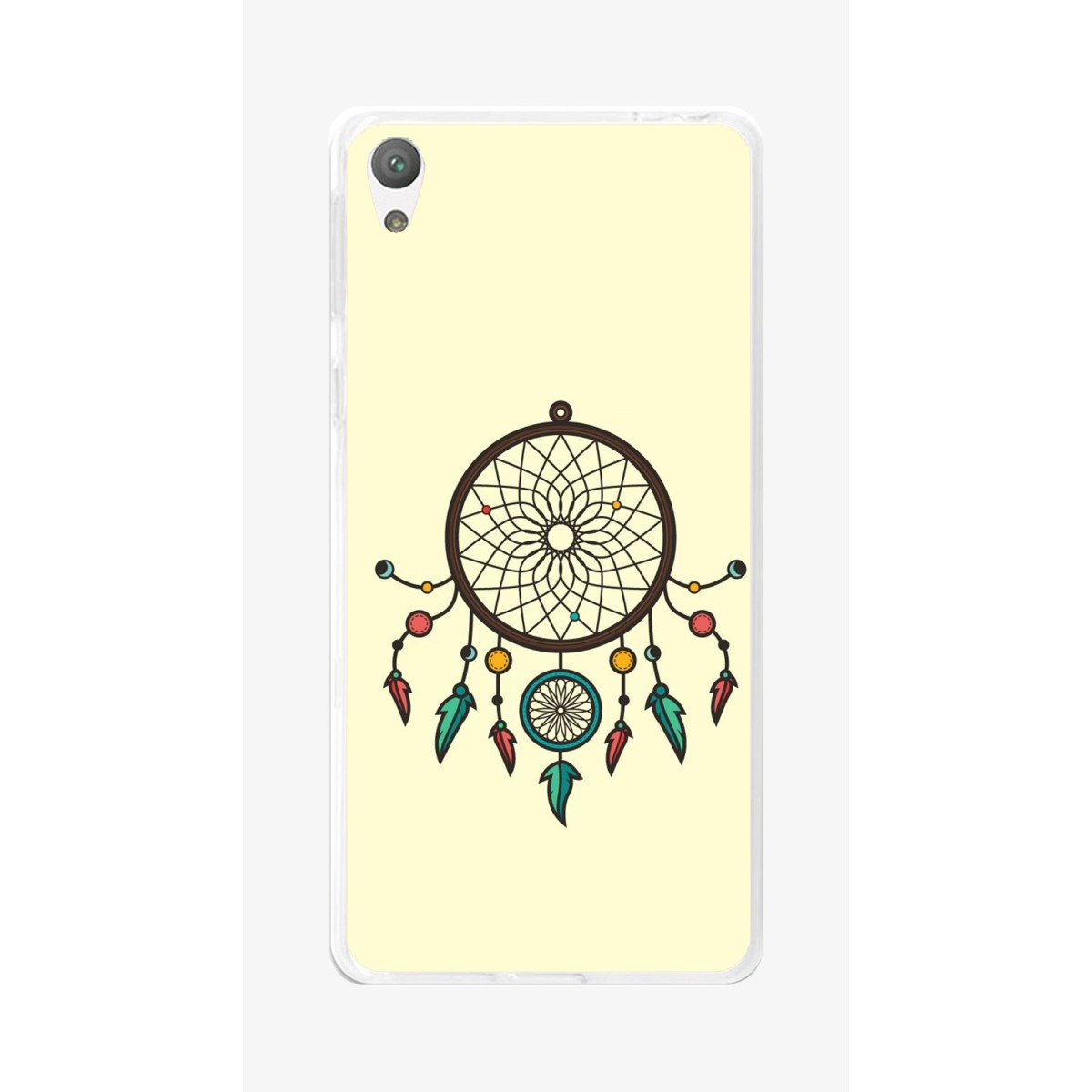 Funda Gel Tpu para Sony Xperia E5 Diseño Atrapasueños Dibujos