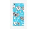 Funda Gel Tpu para Sony Xperia E5 Diseño Mariposas Dibujos