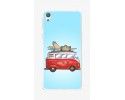 Funda Gel Tpu para Sony Xperia E5 Diseño Furgoneta Dibujos