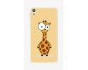 Funda Gel Tpu para Sony Xperia E5 Diseño Jirafa Dibujos