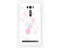 Funda Gel Tpu para Asus Zenfone 2 Laser 6" Ze601Kl Diseño Flores-Minimal Dibujos