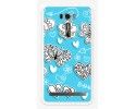 Funda Gel Tpu para Asus Zenfone 2 Laser 6" Ze601Kl Diseño Mariposas Dibujos
