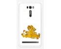 Funda Gel Tpu para Asus Zenfone 2 Laser 6" Ze601Kl Diseño Leones Dibujos