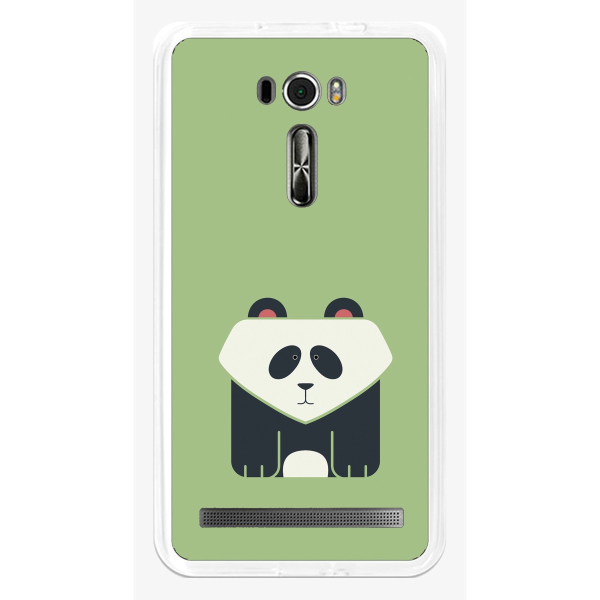 Funda Gel Tpu para Asus Zenfone 2 Laser 6" Ze601Kl Diseño Panda Dibujos