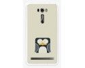 Funda Gel Tpu para Asus Zenfone 2 Laser 6" Ze601Kl Diseño Pingüino Dibujos